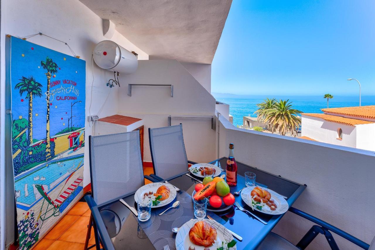 Wonderful Apartment With A Sea View, Wifi, Pool Пуэрто-де-Сантьяго Экстерьер фото